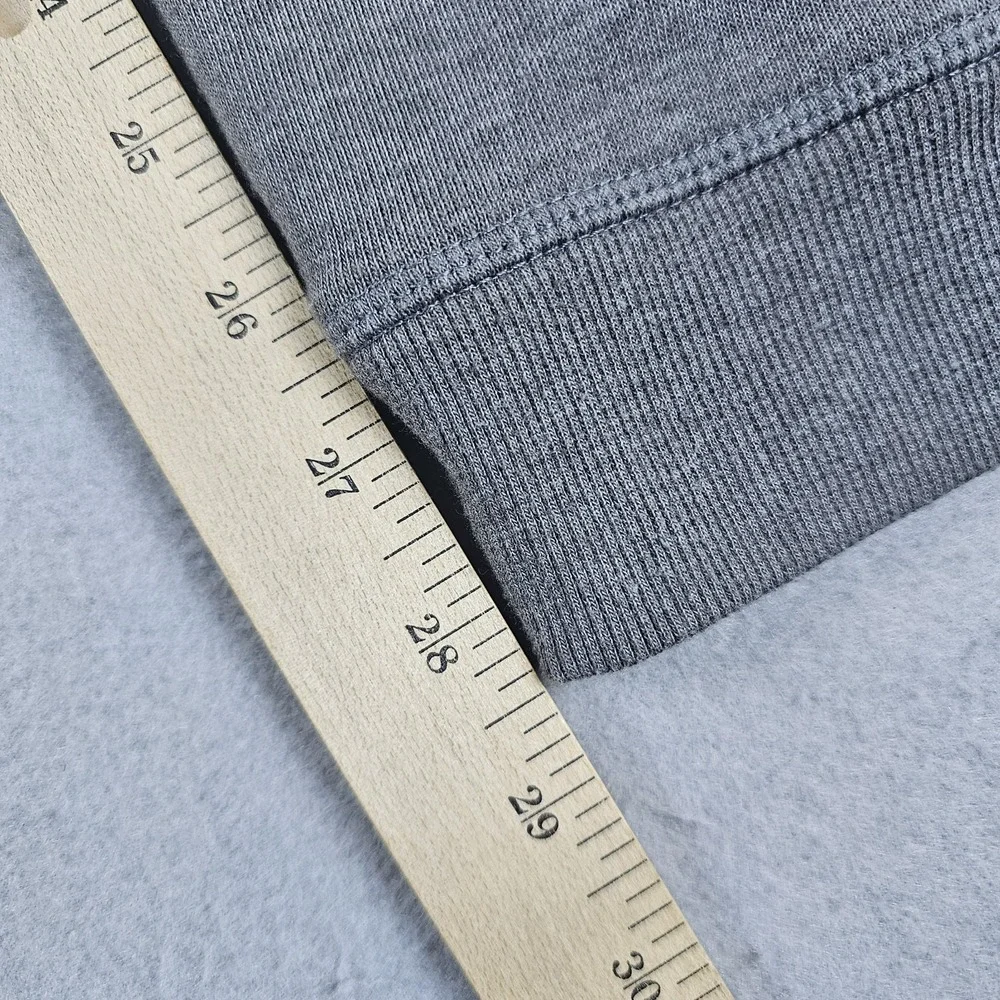 The North Face Jogger Pants Mens Large Gray Fleece Sweatpants Drawstring Pockets